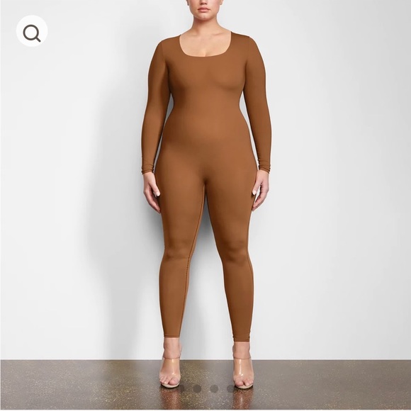 Pants & Jumpsuits Skims All In One Scoop Neck Long Sleeve Jumpsuit